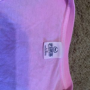 Pink Victoria’s Secret pink tee